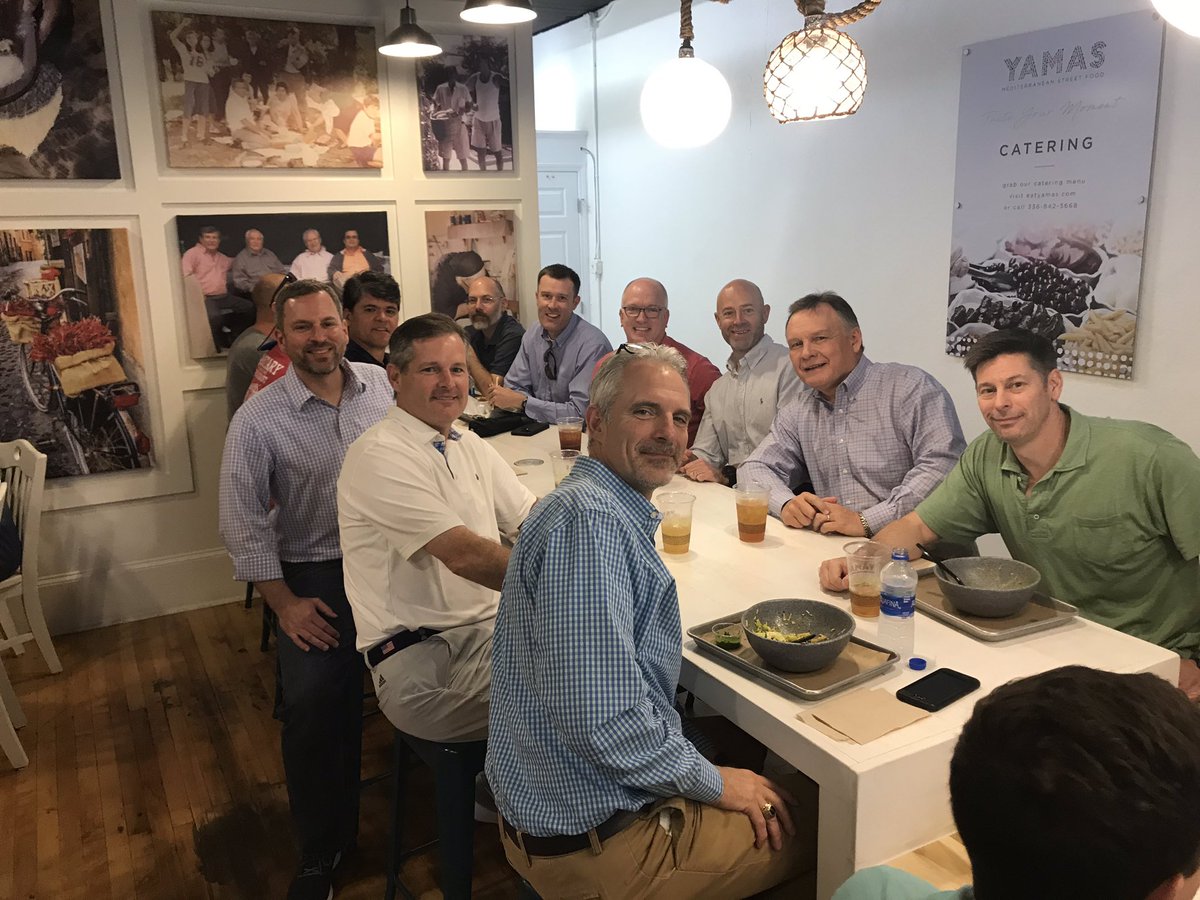 Everybody say “Yamas!”  Best #LunchBunch ever!  <a href="/F3WinstonSalem/">F3 Winston Salem</a>