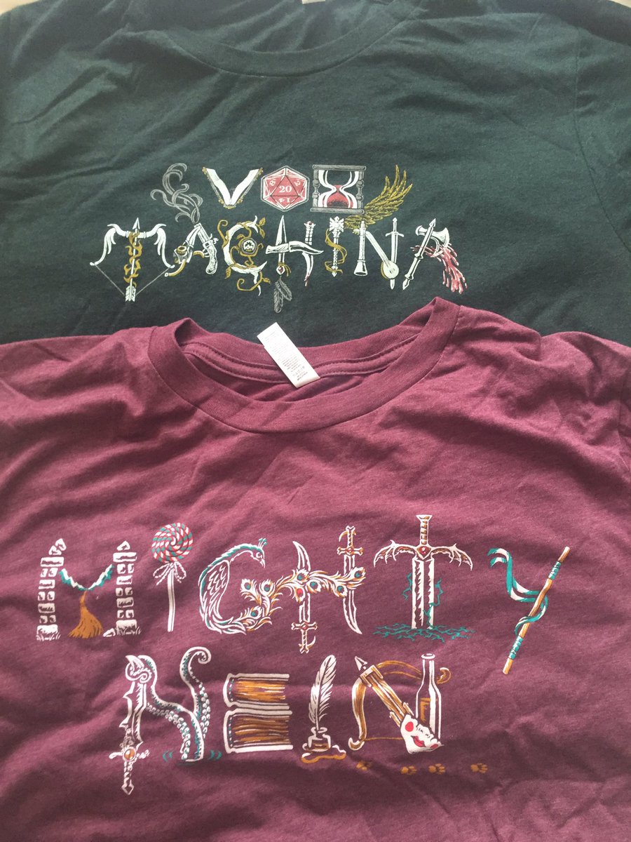Uoverensstemmelse Mus kommentator Lee James on Twitter: "Yay!! My #Criticalrole Mighty Nein t-shirt arrived  today! Couldn't be at the show, so glad this @melissakelt design was  available on the store! https://t.co/289GF2RxCA" / Twitter