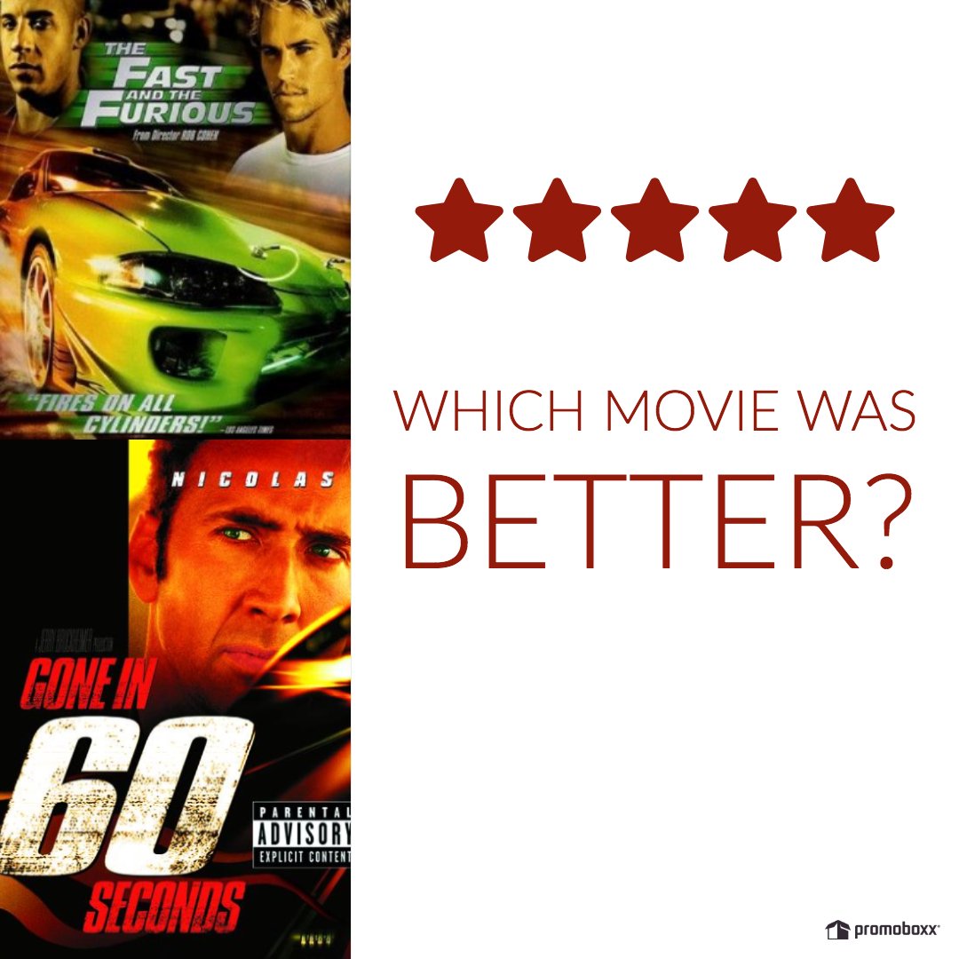 XITChrysler's tweet photo. Which movie was your favorite? https://t.co/94heu39rVI