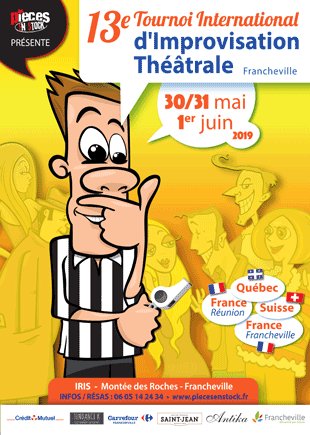 PiecesEnStock's tweet photo. Le plus grand tournoi amateur Rhône-Alpes de théâtre d’improvisation ! Jeudi 30 Mai, Vendredi 31 Mai et Samedi 1 Juin. Réservez vos places : https://t.co/pJx6aVKEjh https://t.co/it4ac6kfIy https://t.co/7nizGkVPJ7