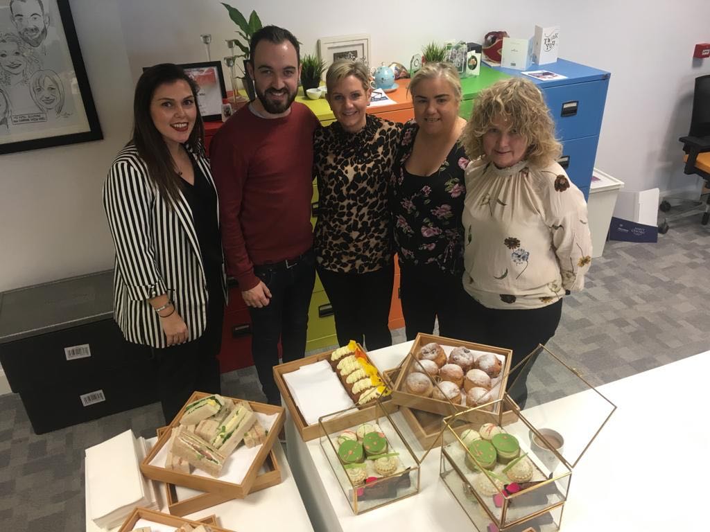 HSolutionsDMC's tweet photo. Thank you to Sandra, the chef and all the team of @PortmarnockLink for dropping in with a sampling of their delicious afternoon tea! Check out some of the samplings we were lucky enough to try in the photos below!

#meetingprofs #eventprofs #AfternoonTea https://t.co/IrWfyxzcE3