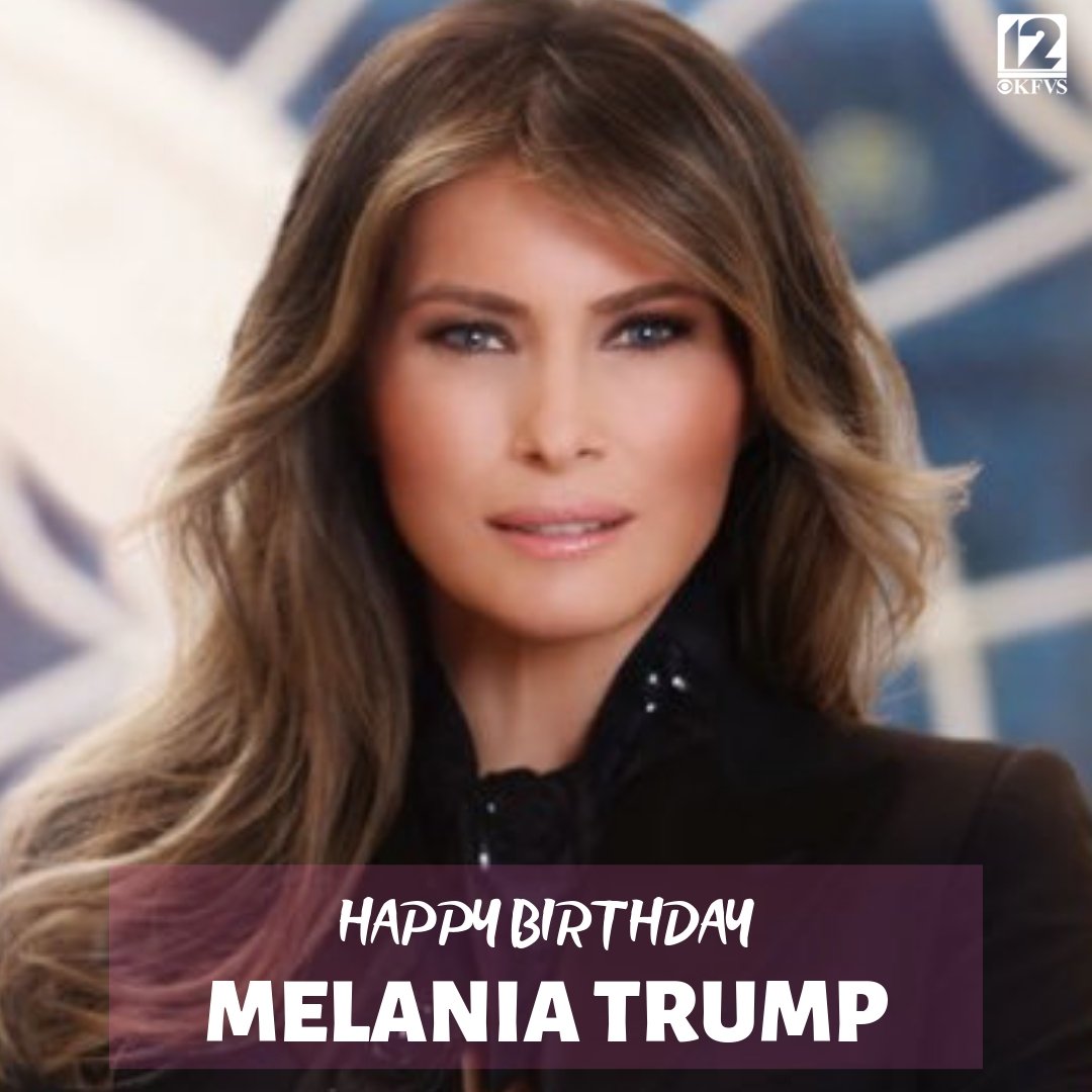 Join us in wishing First Lady Melania Trump happy birthday!  