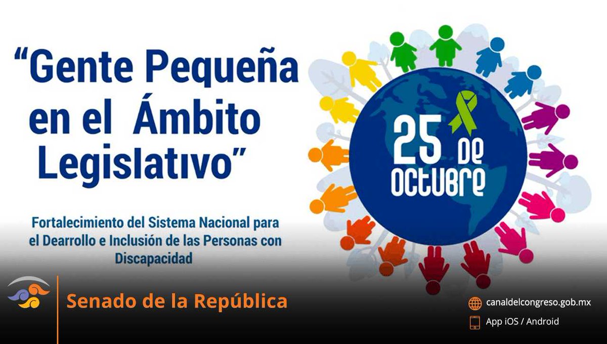 CanalCongreso's tweet photo. Sigue el taller “Gente Pequeña en el Ámbito Legislativo”, con la participación de legisladores, @GentePequenaDF y el Consejo Nacional de Gente Pequeña.

#EnVivo 11am #Exclusivo Internet
📱App https://t.co/t3egdzFMCR        
🌐https://t.co/NIBeDvjwBE https://t.co/zZrCb7XUDD