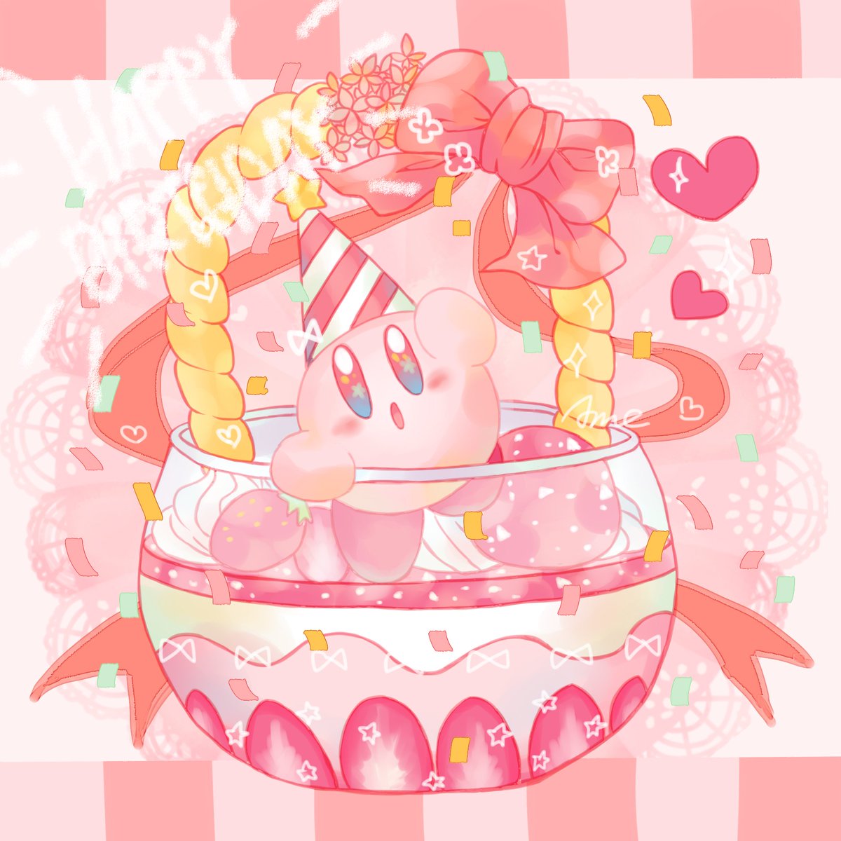 あめ Ar Twitter Happy27thbirthdaykirby 星のカービィ27周年 カービィお誕生日おめでとう あめ Ar Twitter Happy27thbirthdaykirby 星のカービィ27周年 カービィお誕生日おめでとう