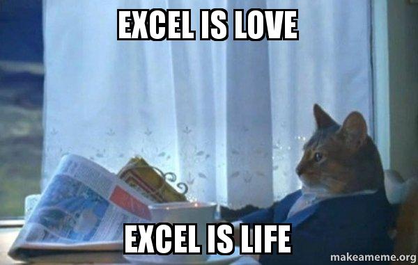 GotIt_AI's tweet image. Happy Friday! #ExcelMemes #Excel #Excelchat #GotIt