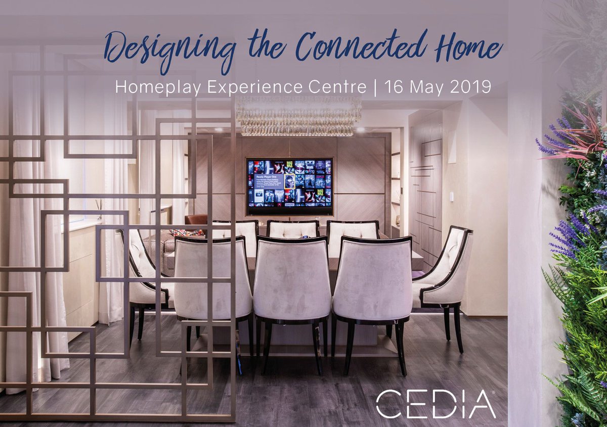 We are looking for Interior Designers &amp; Architects who are interested in learning more about adding smart home technology into their designs | FREE EVENT Designing the Connected Home, 16 May 2019 buff.ly/2PcfrV3 <a href="/RIBA/">Royal Institute of British Architects</a> <a href="/BIIDtalk/">BIID</a> #RIBA #BIID