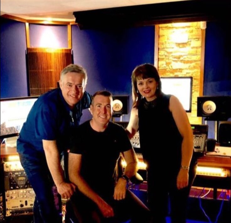 Dominic Kirwan in the studio with Jonathan Owens 💙🎶 #DominicKirwan #JonathanOwens #Studio