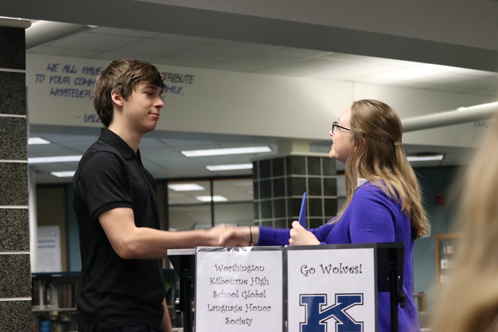 katulec's tweet photo. Tommy was inducted into French honors society! I am so proud of him!! ❤️#WKHS #ItsWorthIt #proudmomma #frenchhonorssociety https://t.co/g0AWNkh26j