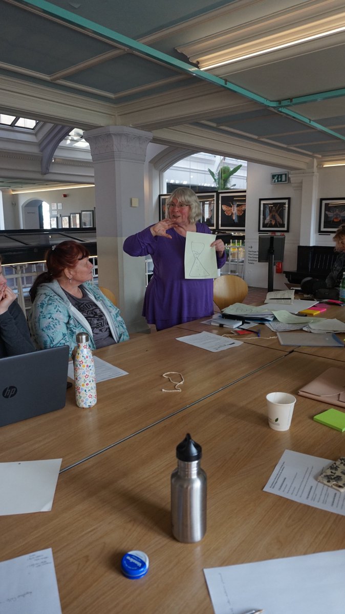 GHIA_VNN's tweet photo. Performance artist & #WhoCares co-researcher Joy France shares her practice & #AgeingPlayfully with #UrbanNature #ClarendonPark #Salford @McrMuseum from 02.05.19 #AfterHours 6pm 3rdFloor @Future_Heritage #HFStudioResidency https://t.co/RmnZjdzSCE @joyfrancepoet https://t.co/EwM36ZOOY9
