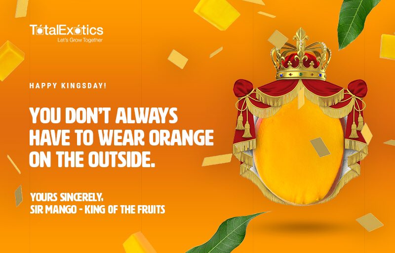 Happy Kingsday!🇳🇱
#koningsdag #kingsday #mango #mangoes #enjoy #life #happy #king #agfnl #lintjesregen2019