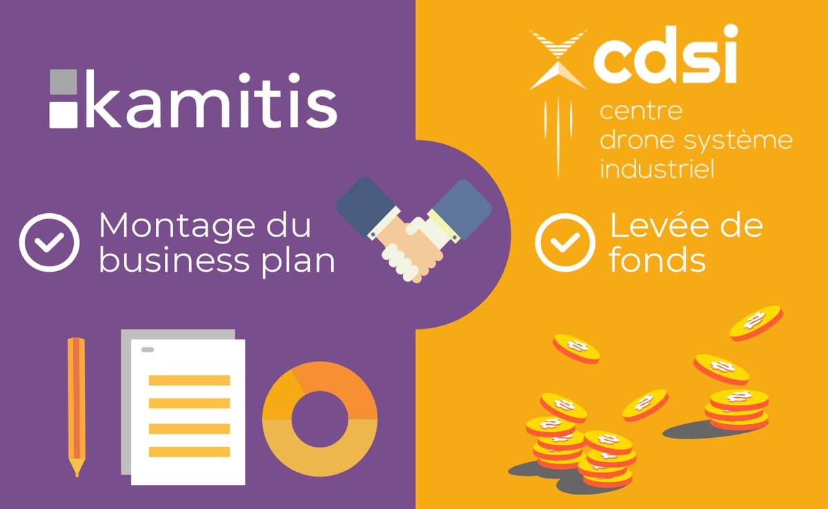 Nous sommes ravis d’avoir accompagné <a href="/cdsi_idf/">Centre Drone Systeme Industriel</a> dans le montage de son business plan ! A l’issue de ce travail <a href="/cdsi_idf/">Centre Drone Systeme Industriel</a> vient de lancer une levée de fonds sur la plateforme <a href="/ayomi_IA/">AYOMI</a> pour développer les drones de demain. #veille #innovation #stratégie
