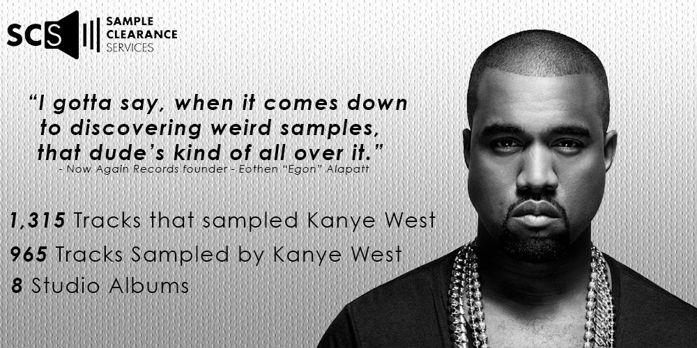 sampleclearance's tweet image. .@kanyewest is a rapper, singer, songwriter, record producer, entrepreneur, and fashion designer. His musical career has been marked by dramatic changes in styles, incorporating a range of influences including soul, electro, indie rock, synth-pop, industrial, and gospel.

#sample