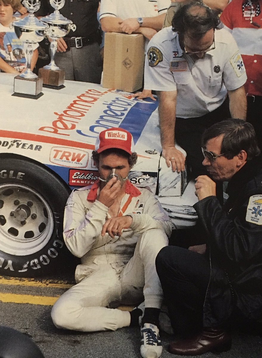 On this date in 1981: 39 year old Morgan Shepherd won the Virginia 500. It  was his first career Winston Cup victory., image size:879x1200