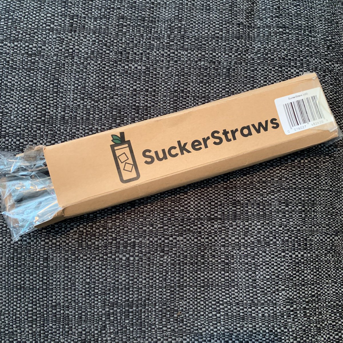 Yay! Delivery has arrived! Looking forward to trialling these Sucker Straws at our next party. 🙌 #colplasticpledge