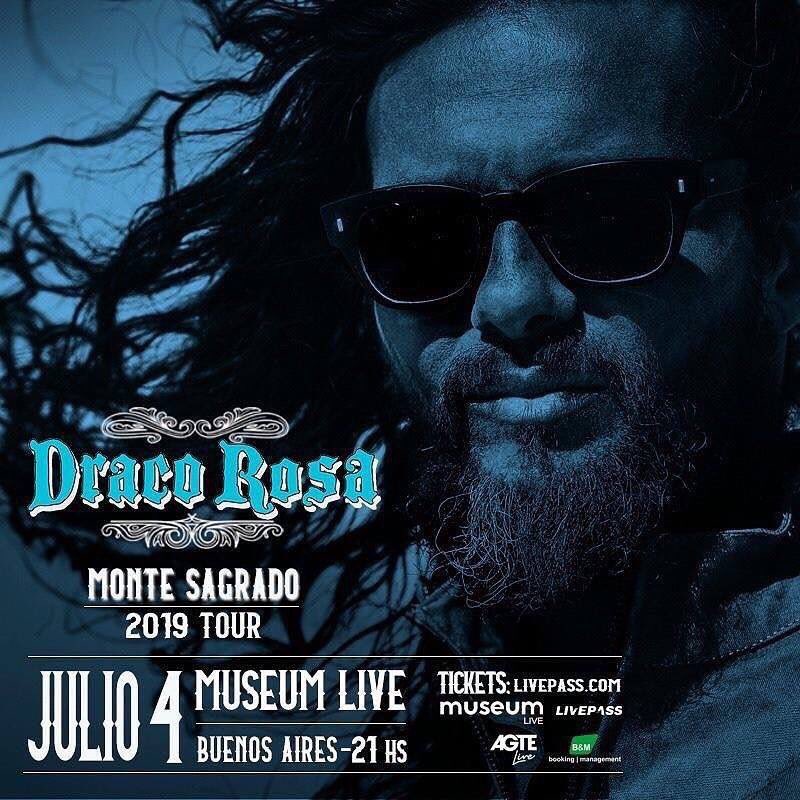 🗣 <a href="/dracorosa/">DRACO ROSA</a> en Argentina 🇦🇷
-
👉 Tour "MonteSagrado"
-
📆4 de Julio - En Museum Live
🎶Sacá tu entrada ahora 👇🏻

livepass.com.ar/event/draco-ro…