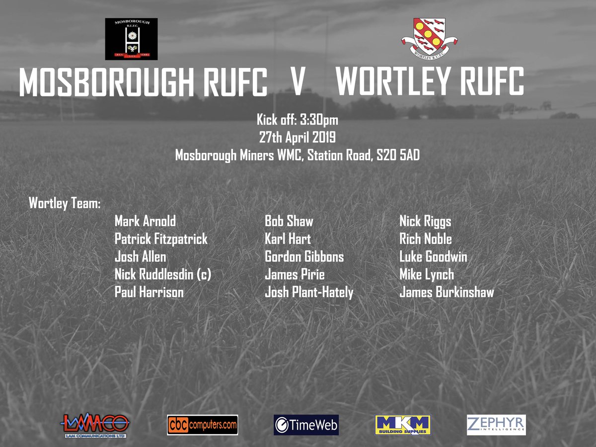 WortleyRugby's tweet photo. We travel to @MosboroughRUFC tomorrow to take part in the yearly Memorial day. We are looking forward to the trip and appreciate the invite 🏉 See you all tomorrow 👋 #themightywortley #mosboroughrufc #memorialday https://t.co/B6ilogXgw3
