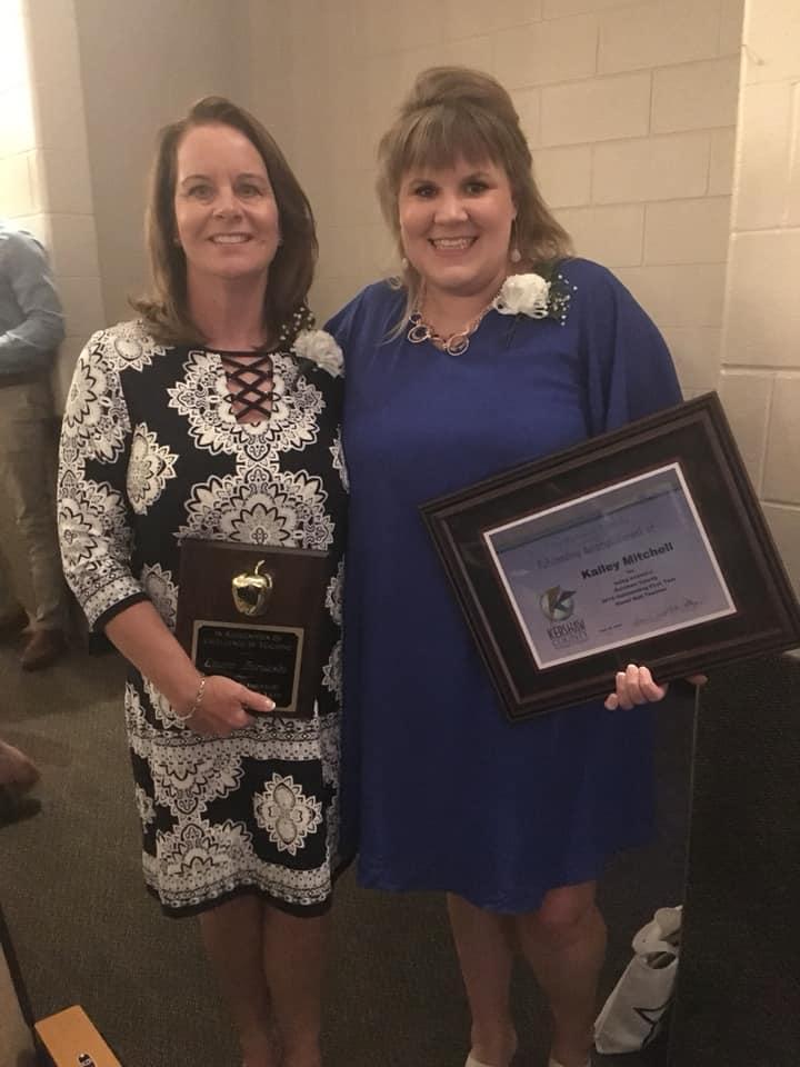 CamdenColts's tweet photo. Laura Borowski and Kailey Mitchell were recognized at last night’s Teacher of the Year Gala. Mrs. Borowski is the current CES Teacher of the Year and Mrs. Mitchell was a nominee for Outstanding First Year Teacher of the Year. Congratulations!!!!! #CesColts https://t.co/JFwYKhClDV