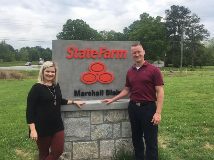 MarshallBlairSF's tweet image. We've officially got our new sign up, so we are easy to find! Stop by and check us out! #weareofficial #insurance
