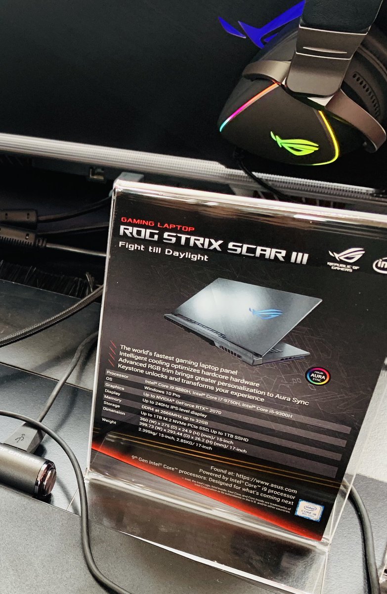 HiCommMagazine's tweet photo. Ето ги всички 2019 модели Asus ROG: https://t.co/T7LxWfm8aw
