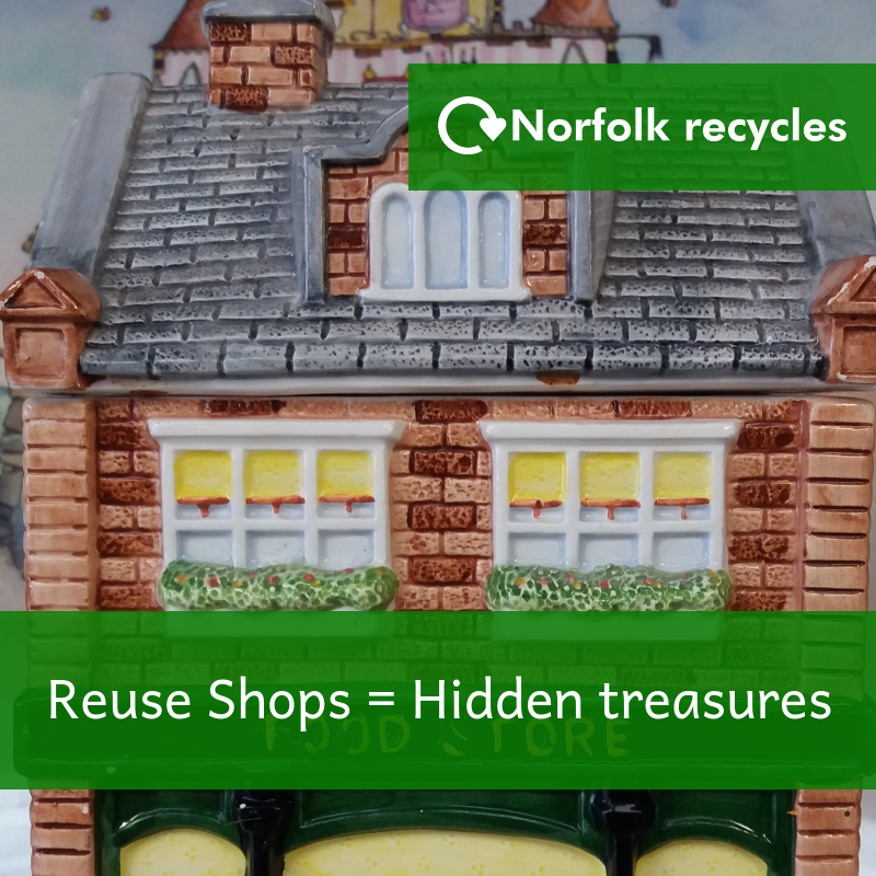 NorfolkRecycles's tweet photo. If the #Springtime has got you thinking of a new home, don't forget that items suitable for #Reuse can be donated to any of our Reuse Shops.
This Teapot looks cosy. #FabFindFriday
https://t.co/Vn6PGsNms1 https://t.co/7irgtQ2VcE