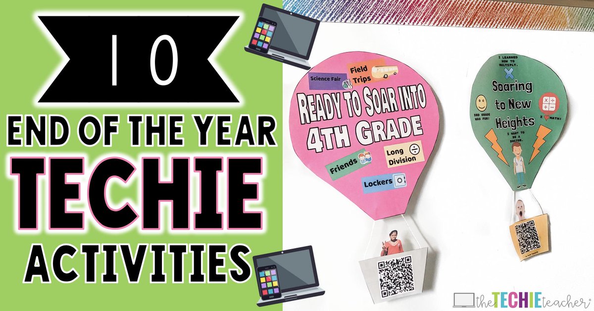 JGTechieTeacher's tweet image. 10 End of the Year #EdTech Activities:  
👉bit.ly/TTeoyactivities 
#GoogleEDU #MichED