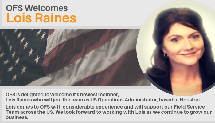 OFSLtd's tweet photo. Welcome Aboard Lois https://t.co/umVIFKQqPQ