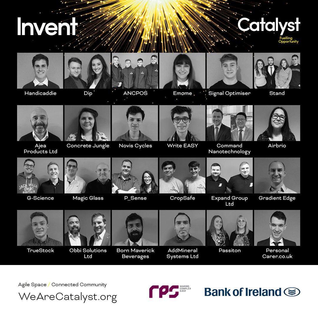 Our #Invent2019 Semi Finalists! 🙌 The Invent Semi-final sponsored by RPS will see 24 innovators and entrepreneurs battle it out to become the Invent 2019 finalists – and we’re inviting you to sit in on the action! Register here and join us on 23 May: buff.ly/2V07iZW