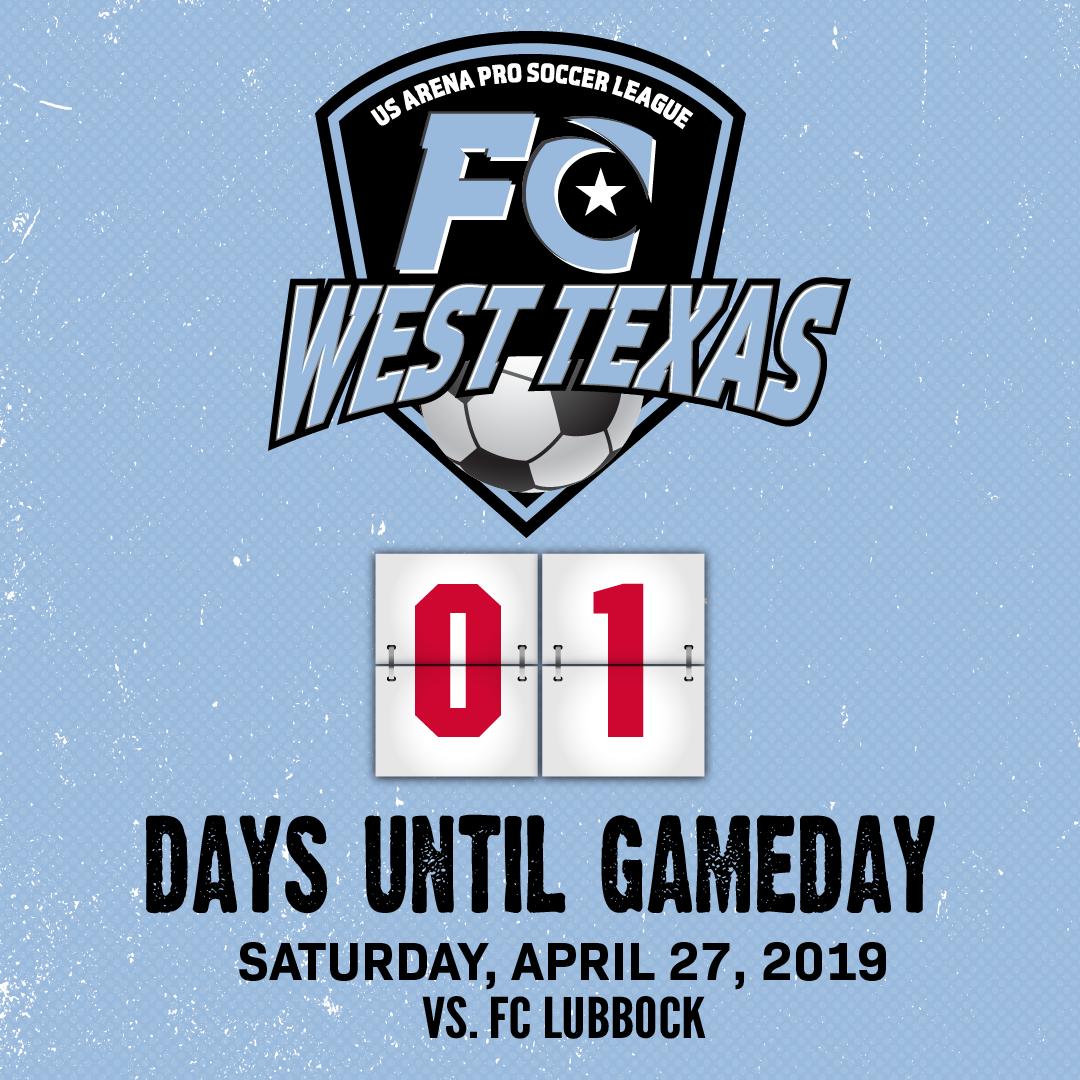 FCWestTexas1's tweet photo. TOMORROW IS THE BIG DAY!  Our first official home game of the season at the Ector County Coliseum! Get your tickets now - 1(800) 514-3849 ⚽️ #ItsTheFinalCountdown #FCWestTexas #ProSoccer #USAPSL #ComeKickItWithUs https://t.co/NdJx6uaB0S