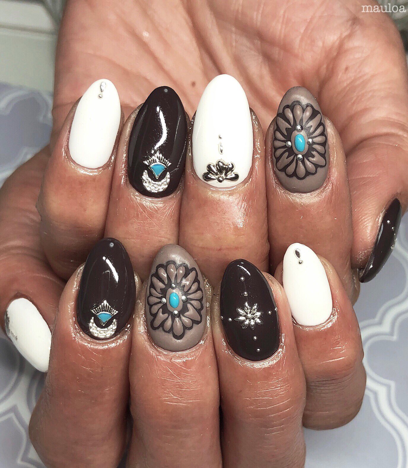 Mauloa Twitterissa サンプルから レザーネイル いつもありがとうございます ネイル ネイル デザイン 春ネイル 春ネイル19 サンプルチップ 大理石ネイル Mananails 手書きアート Nail マットネイル ターコイズネイル 天然石 ネイル バッファロー