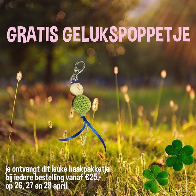 CarosAtelier's tweet photo. Joehoe! Wij hebben weer een leuke weekendactie 🧡
Bij besteding vanaf €25,- in de webshop ontvang je een super leuk haakpakketje voor twee gelukspoppetjes 😍🍀 Shoppen doe je natuurlijk via de webshop! 🌸 #carosatelier #weekendactie #haakpakket #gra… https://t.co/B6IrGyKvOP https://t.co/yqXvS2ukU3