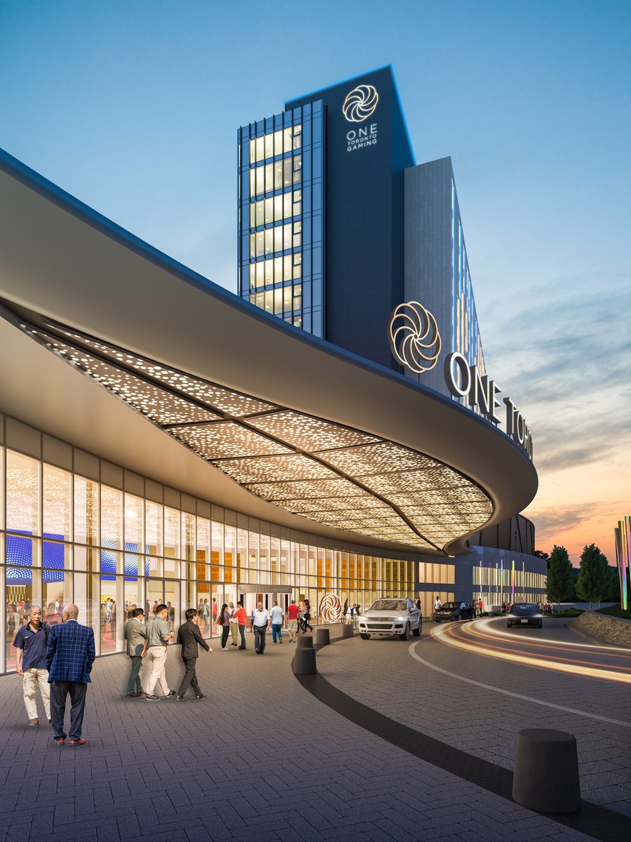 CityofPickering's tweet photo. The casino&amp;hotel w/ it's LED exterior&amp;multi-purpose performance venue will form the cornerstone of Durham Live&amp;bring other exciting attractions to our city. #DurhamLive has the potential to become one of Ontario’s Top-5 entertainment&amp;tourism destinations. https://t.co/rxd6n4FzLG https://t.co/yhZtsP4QUK