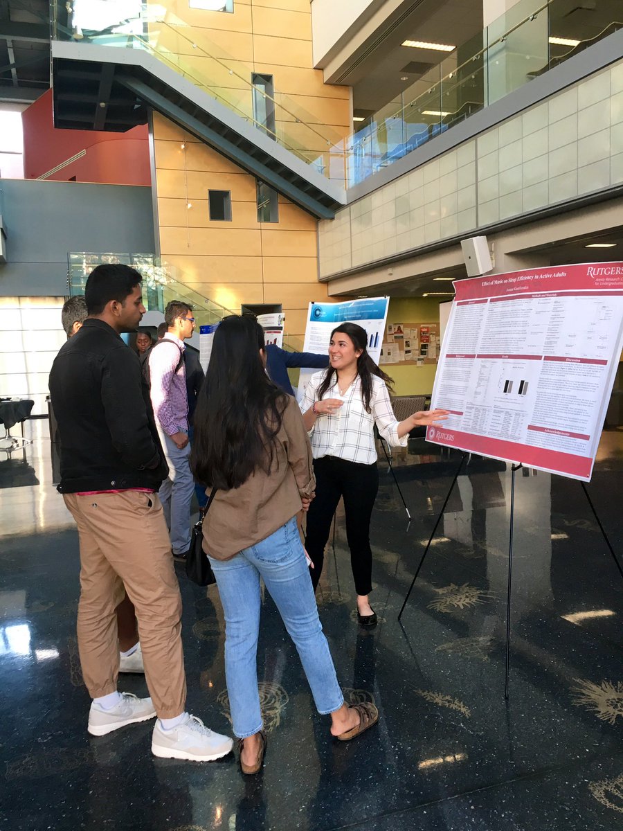RutgersSleepLab's tweet photo. Check out these highlights from the Kinesiology and Health Undergraduate Honors Program Research Presentations. Are you interested in getting involved with research in the department? Visit the department website and select “Research” on the menu bar for a list of labs. #retweet https://t.co/cnEH04PQSz