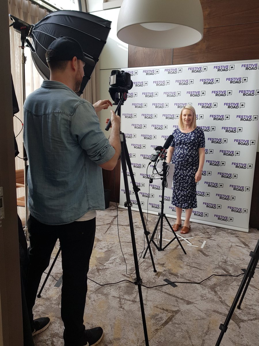 carostrachan's tweet photo. Behind the scenes of our global team meeting #FestiveAll 
@RADA_London training complete the Roaders are all now in filming! 
Great job @mia2andersson and @louisio #BeTheRoad https://t.co/zMBDci59p3