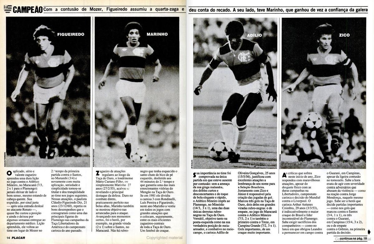 flahistoria's tweet photo. Abril 1982 #flahistoria 🏆🔴⚫
[🗞 Revista Placar | no. 623]

Todos os heróis de um sonho que virou FESTA nas ruas

#GRExFLA #Br82 https://t.co/aOxAV8IV12