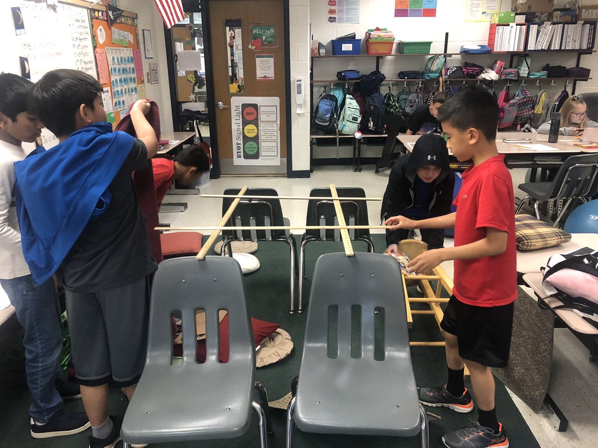 Independent reading time during Fort Day! #LibEagles19