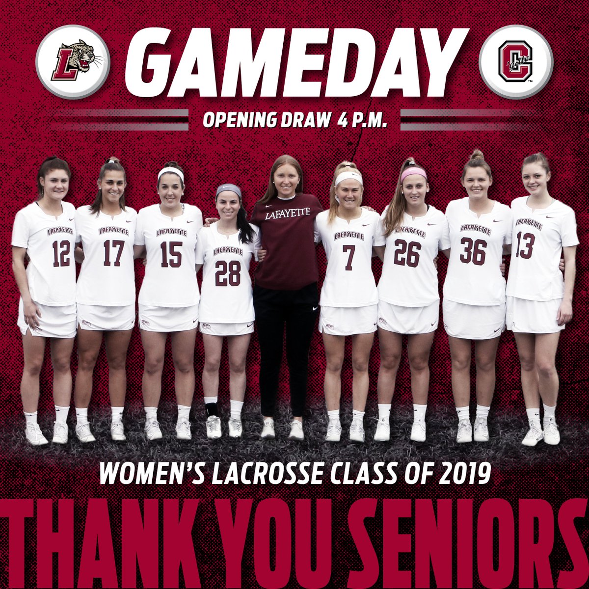 LafayetteWLAX's tweet photo. 4️⃣ years for these 9️⃣ come down to this. #BeatGate!

📰 | https://t.co/5X0xwXN3o1

#ENG | #RollPards https://t.co/NSifh9tPvF