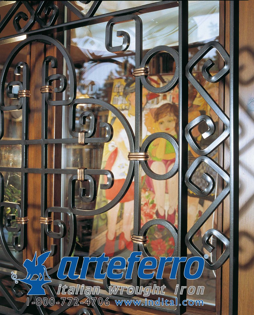 Give your windows an artistic flair that doesn't sacrifice security with our wrought iron scrolls

indital.com/S-Scroll-1-2-S…

#windowtreatment #windowscreen #wroughtironwindow #arteferro #wroughtiron #forgedscreen #classicdesign #villa #iron #italiandesign #forged #designinspo