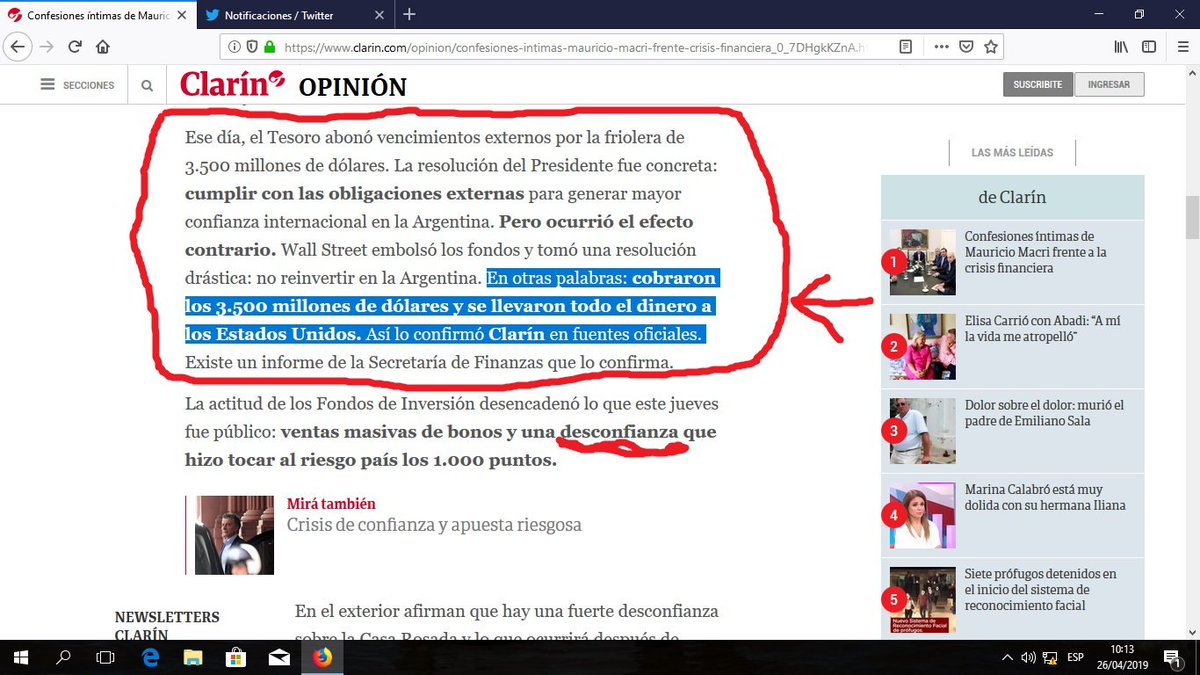 ertiocampora's tweet image. SINO SACAMOS LAS POLITICAS NEOLIBERALES DEL PAIS ESTO EMPEORARA. 
LLAMESE MACRI, VIDAL, CARRIO O URTUBEY.
EL NOMBRE NO IMPORTA, SINO EL PROYECTO NEOLIBERAL.
#Perdimos
#ConfirmenARamosPadilla 
NO SE OLVIDEN DE SANTA FE QUE VOTAMOS EL DOMINGO.
VOTA AL PERONISMO UNIDO