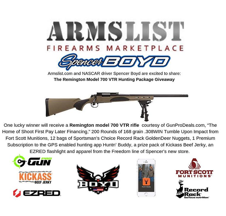 HuntnBuddyApp's tweet photo. Hunt'n Buddy Partnership with Spencer Boyd Racing &amp; huge gun giveaway https://t.co/wDTUeTEPxK