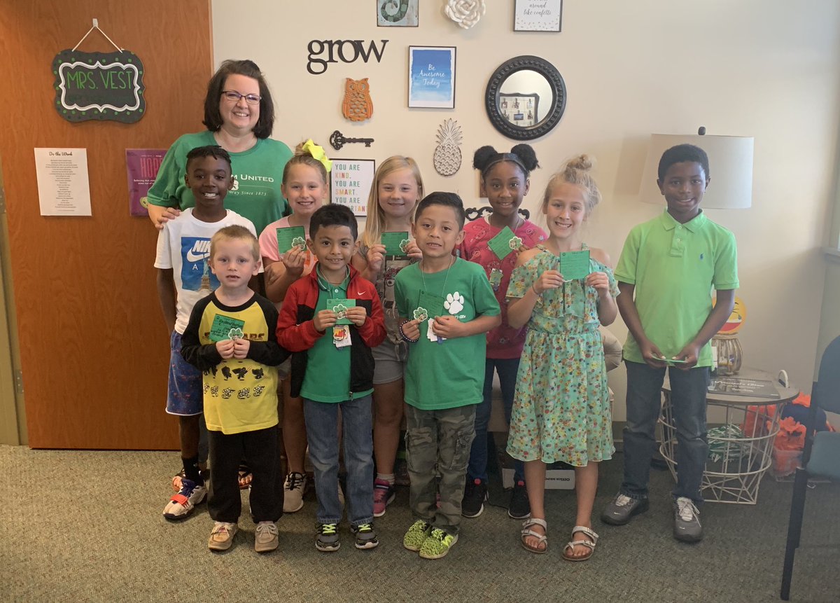 BrenhamElem's tweet photo. These are our #VestVIPs for the week! #thisisBES https://t.co/5RaMATSSHn