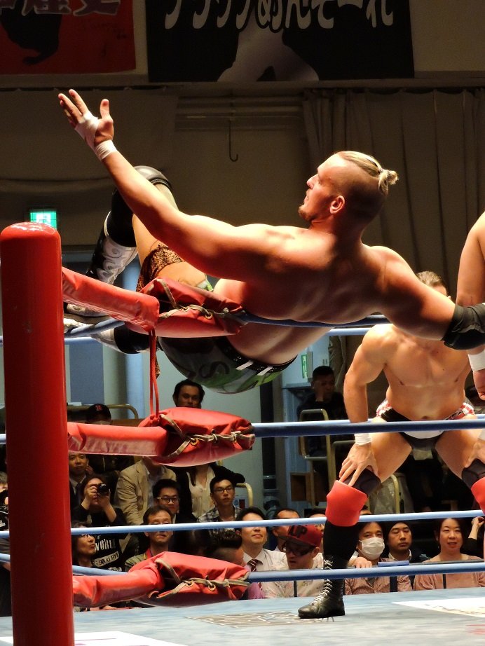 dk_carrot's tweet image. 19.4.25後楽園
SEXY BOY
#サム・アドニス
#SamAdonis
#ajpw