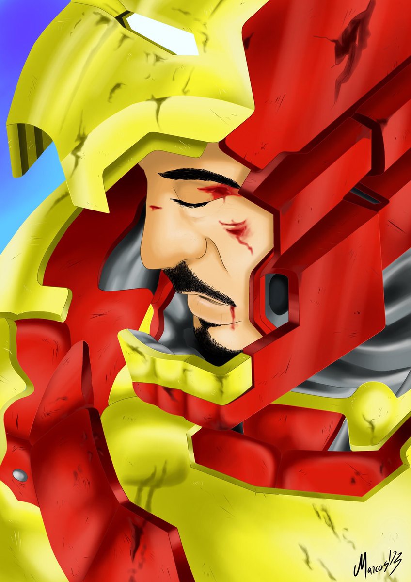 marcosple173's tweet photo. #AvengersEndame #ironman #avengers #art #illustration https://t.co/TnwQ35SLye