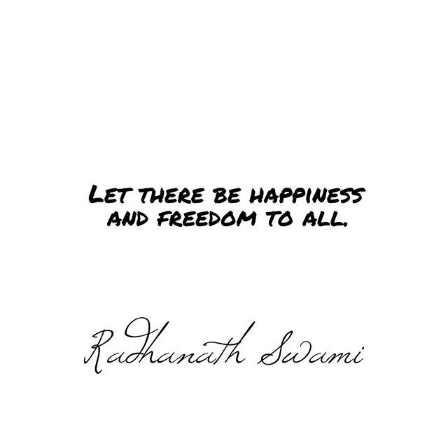 radhanathswami tweet picture