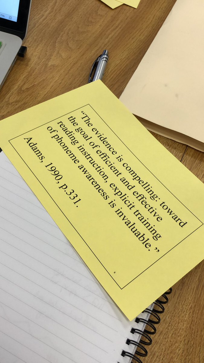 jklings's tweet photo. Is phonemic awareness a core part of your ELA instruction!? It should be. #apatot https://t.co/IRIopmW4vu