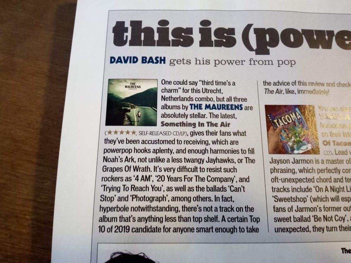 <a href="/TheMaureens/">The Maureens</a> “Something In The Air” 5 Stars <a href="/shindigmagazine/">𝐒𝐡𝐢𝐧𝐝𝐢𝐠!</a> 😊😊😊