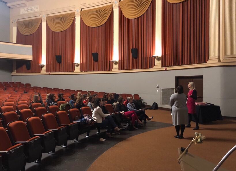 Thank you Jenny Spencer and Carrie Carpenter for participating in the #ulicleveland Women’s Leadership Initiative Breakfast Series this morning! @detroitshoreway #urbanlandinstitute #womensleadership #cleveland  <a href="/GordonSquare/">Gordon Square Arts District</a> #ThisIsCle