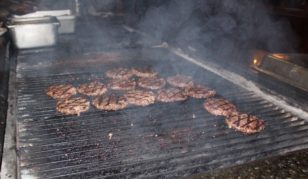 LRButcherShop's tweet image. Today is Steak Burger Friday! 

Enjoy a grilled steak cheeseburger, fries, and drink for only $10. Doors open at 11 a.m. 
First come, first serve