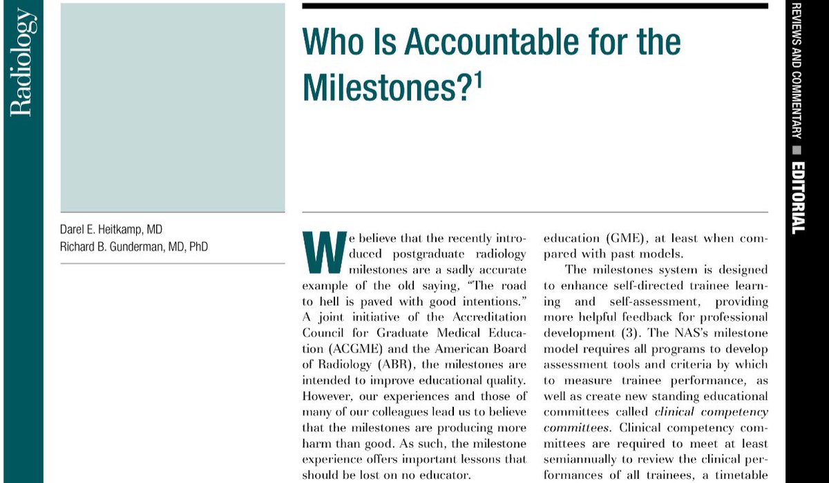 DarelHeitkamp's tweet photo. “It is a sad irony that the @acgme, which promotes practice-based learning and improvement as one of the six resident core competencies, does not appear to hold itself to this standard when it mandates large-scale changes in GME.” https://t.co/WeqrJjGy1R https://t.co/uaGrJxC1XG
