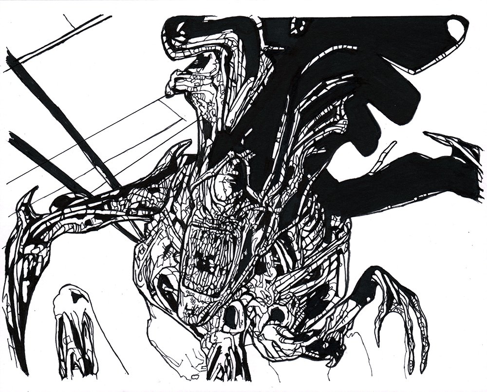 newfleshprints's tweet photo. 4/26 is here again. What be better way to celebrate than with some ALIENS art. ◼ OG-426 ALIENS Art ON Sale Info Newsletter ◼ - https://t.co/bsVsZggiej https://t.co/jM6IF6w1ud