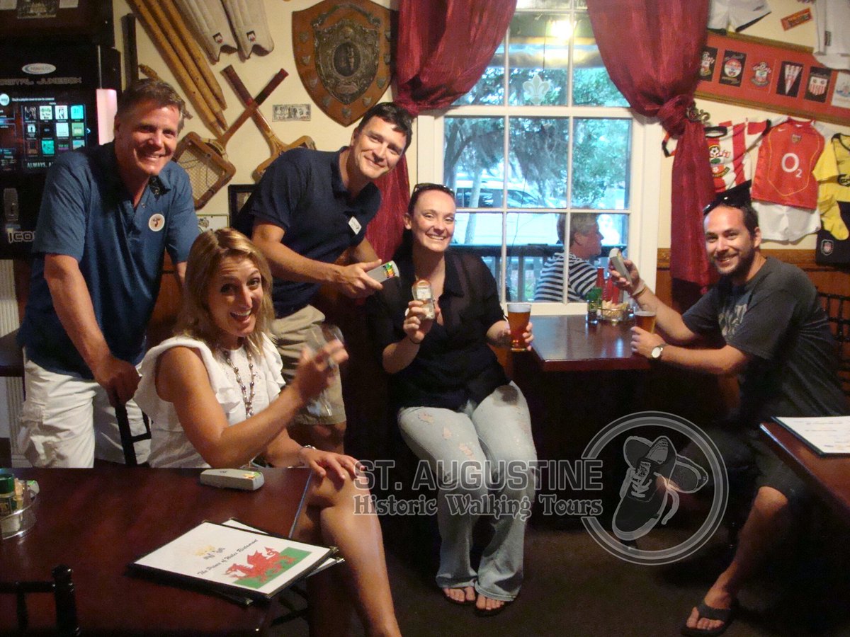 SPIRITS with SPIRITS - A Paranormal Pub Crawl. A really fun &amp; creepy Haunted Pub Crawl! Our paranormal professional will take you on a fun-filled paranormal investigation of some of St. Augustine’s haunted bars &amp; taverns.  Call 904-392-7137 or book online goo.gl/8VPRSQ